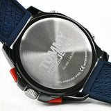 Buy Shop Tommy Hilfiger Digital Analog Blue Dial Blue Rubber Strap Watch For Men - 1791761 USA Online