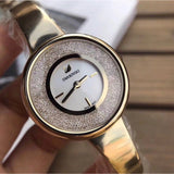 Buy Shop Swarovski Crystalline Bracelet White Dial Gold Steel Strap Watch for Women - 5269253 USA Online