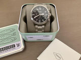 Buy Shop Fossil Pilot Chronograph Black Dial Silver Steel Strap Watch for Men - FS5141 USA Online