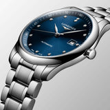 Longines Master Collection Automatic 40mm Blue Dial Silver Steel Strap Watch for Men - L2.793.4.97.6