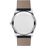 Buy Shop Movado Museum Classic Blue Dial Black Leather Strap Watch for Men - 606610 USA Online