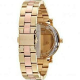 Buy Shop Michael Kors Norie Gold Dial Two Tone Steel Strap Watch for Women - MK3586 USA Online