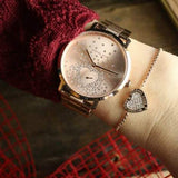 Buy Shop Michael Kors Jaryn Rose Gold Dial Rose Gold Steel Strap Watch for Women - MK3621 USA Online