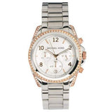 Buy Shop Michael Kors Blair Chronograph Silver Dial Silver Steel Strap Watch for Women - MK5459 USA Online