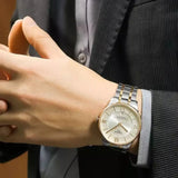 Buy Shop Tissot Chemin des Tourelles Powermatic 80 Silver Dial Two Tone Steel Strap Watch for Men - T099.407.22.038.02 USA Online