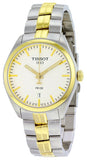 Buy Shop Tissot T Classic PR 100 White Dial Two Tone Steel Strap Watch for Men - T101.410.22.031.00 USA Online