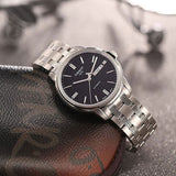 Buy Shop Tissot Automatics III Black Dial Silver Steel Strap Watch For Men - T065.430.11.051.00 USA Online