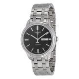 Buy Shop Tissot Automatics III Black Dial Silver Steel Strap Watch For Men - T065.430.11.051.00 USA Online
