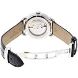 Buy Shop Tissot Automatics III Day Date Black Dial Black Leather Strap Watch For Men - T065.430.16.051.00 USA Online