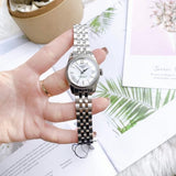 Buy Shop Tissot Ballade Powermatic 80 Automatic Mother of Pearl Dial Silver Steel Strap Watch For Women - T108.208.11.117.00 USA Online