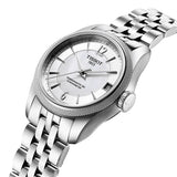 Buy Shop Tissot Ballade Powermatic 80 Automatic Mother of Pearl Dial Silver Steel Strap Watch For Women - T108.208.11.117.00 USA Online