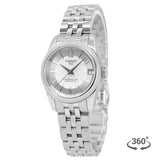 Buy Shop Tissot Ballade Powermatic 80 Automatic Mother of Pearl Dial Silver Steel Strap Watch For Women - T108.208.11.117.00 USA Online