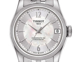 Buy Shop Tissot Ballade Powermatic 80 Automatic Mother of Pearl Dial Silver Steel Strap Watch For Women - T108.208.11.117.00 USA Online