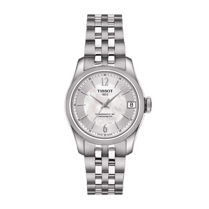 Buy Shop Tissot Ballade Powermatic 80 Automatic Mother of Pearl Dial Silver Steel Strap Watch For Women - T108.208.11.117.00 USA Online