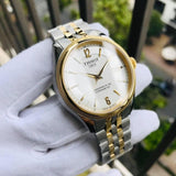 Buy Shop Tissot Ballade Powermatic 80 Chronometer Silver Dial Two Tone Steel Strap Watch For Men - T108.408.22.037.00 USA Online