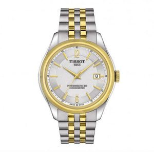Buy Shop Tissot Ballade Powermatic 80 Chronometer Silver Dial Two Tone Steel Strap Watch For Men - T108.408.22.037.00 USA Online