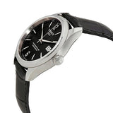 Buy Shop Tissot Ballade Powermatic 80 Cosc Black Dial Black Leather Strap Watch For Men - T108.408.16.057.00 USA Online