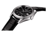 Buy Shop Tissot Ballade Powermatic 80 Cosc Black Dial Black Leather Strap Watch For Men - T108.408.16.057.00 USA Online