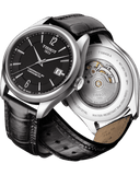 Buy Shop Tissot Ballade Powermatic 80 Cosc Black Dial Black Leather Strap Watch For Men - T108.408.16.057.00 USA Online