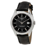 Buy Shop Tissot Ballade Powermatic 80 Cosc Black Dial Black Leather Strap Watch For Men - T108.408.16.057.00 USA Online