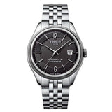 Buy Shop Tissot Ballade Powermatic 80 Cosc Black Dial Silver Steel Strap Watch For Men - T108.408.11.057.00 USA Online