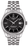Buy Shop Tissot Ballade Powermatic 80 Cosc Black Dial Silver Steel Strap Watch For Men - T108.408.11.057.00 USA Online