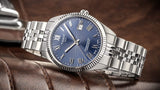Buy Shop Tissot Ballade Powermatic 80 COSC Blue Dial Silver Steel Strap Watch for Men - T156.408.11.043.00 USA Online