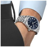 Buy Shop Tissot Ballade Powermatic 80 COSC Blue Dial Silver Steel Strap Watch for Men - T156.408.11.043.00 USA Online