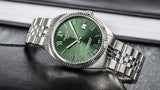 Buy Shop Tissot Ballade Powermatic 80 COSC Green Dial Silver Steel Strap Watch for Men - T156.408.11.093.00 USA Online