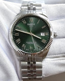 Buy Shop Tissot Ballade Powermatic 80 COSC Green Dial Silver Steel Strap Watch for Men - T156.408.11.093.00 USA Online