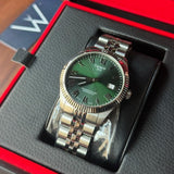 Buy Shop Tissot Ballade Powermatic 80 COSC Green Dial Silver Steel Strap Watch for Men - T156.408.11.093.00 USA Online