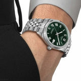 Buy Shop Tissot Ballade Powermatic 80 COSC Green Dial Silver Steel Strap Watch for Men - T156.408.11.093.00 USA Online