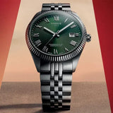 Buy Shop Tissot Ballade Powermatic 80 COSC Green Dial Silver Steel Strap Watch for Men - T156.408.11.093.00 USA Online