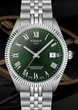 Buy Shop Tissot Ballade Powermatic 80 COSC Green Dial Silver Steel Strap Watch for Men - T156.408.11.093.00 USA Online