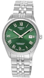 Buy Shop Tissot Ballade Powermatic 80 COSC Green Dial Silver Steel Strap Watch for Men - T156.408.11.093.00 USA Online