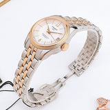 Buy Shop Tissot Ballade Powermatic 80 Cosc Mother of Pearl Dial Two Tone Steel Strap Watch For Women - T108.208.22.117.01 USA Online