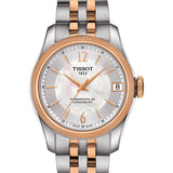 Buy Shop Tissot Ballade Powermatic 80 Cosc Mother of Pearl Dial Two Tone Steel Strap Watch For Women - T108.208.22.117.01 USA Online