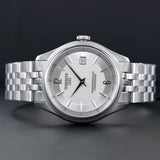 Buy Shop Tissot Ballade Powermatic 80 Cosc Silver Dial Silver Steel Strap Watch For Men - T108.408.11.037.00 USA Online