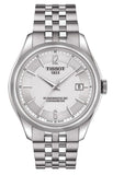 Buy Shop Tissot Ballade Powermatic 80 Cosc Silver Dial Silver Steel Strap Watch For Men - T108.408.11.037.00 USA Online