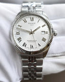 Buy Shop Tissot Ballade Powermatic 80 COSC Silver Dial Silver Steel Strap Watch for Men - T156.408.11.033.00 USA Online