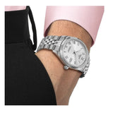 Buy Shop Tissot Ballade Powermatic 80 COSC Silver Dial Silver Steel Strap Watch for Men - T156.408.11.033.00 USA Online