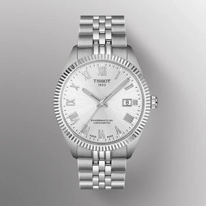 Buy Shop Tissot Ballade Powermatic 80 COSC Silver Dial Silver Steel Strap Watch for Men - T156.408.11.033.00 USA Online