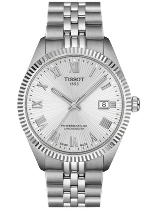 Buy Shop Tissot Ballade Powermatic 80 COSC Silver Dial Silver Steel Strap Watch for Men - T156.408.11.033.00 USA Online