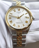 Buy Shop Tissot Ballade Powermatic 80 Cosc Silver Dial Two Tone Steel Strap Watch for Men - T156.408.22.033.00 USA Online