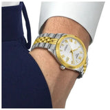 Buy Shop Tissot Ballade Powermatic 80 Cosc Silver Dial Two Tone Steel Strap Watch for Men - T156.408.22.033.00 USA Online