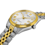 Buy Shop Tissot Ballade Powermatic 80 Cosc Silver Dial Two Tone Steel Strap Watch for Men - T156.408.22.033.00 USA Online