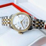 Buy Shop Tissot Ballade Powermatic 80 Mother of Pearl Silver Dial Two Tone Steel Strap Watch For Women - T108.208.22.117.00 USA Online