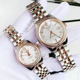 Buy Shop Tissot Ballade Powermatic 80 Mother of Pearl Silver Dial Two Tone Steel Strap Watch For Women - T108.208.22.117.00 USA Online