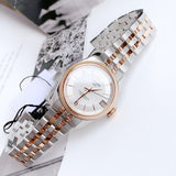 Buy Shop Tissot Ballade Powermatic 80 Mother of Pearl Silver Dial Two Tone Steel Strap Watch For Women - T108.208.22.117.00 USA Online