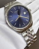 Buy Shop Tissot Ballade Quartz Blue Dial Silver Steel Strap Watch for Men - T156.410.11.041.00 USA Online